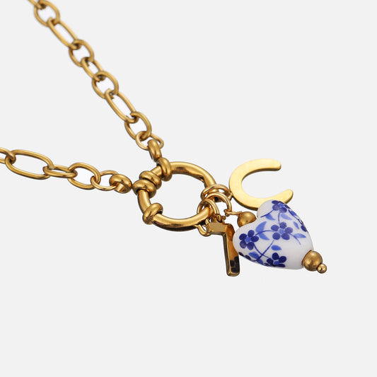 Luvia Necklace by Arley London — view 2