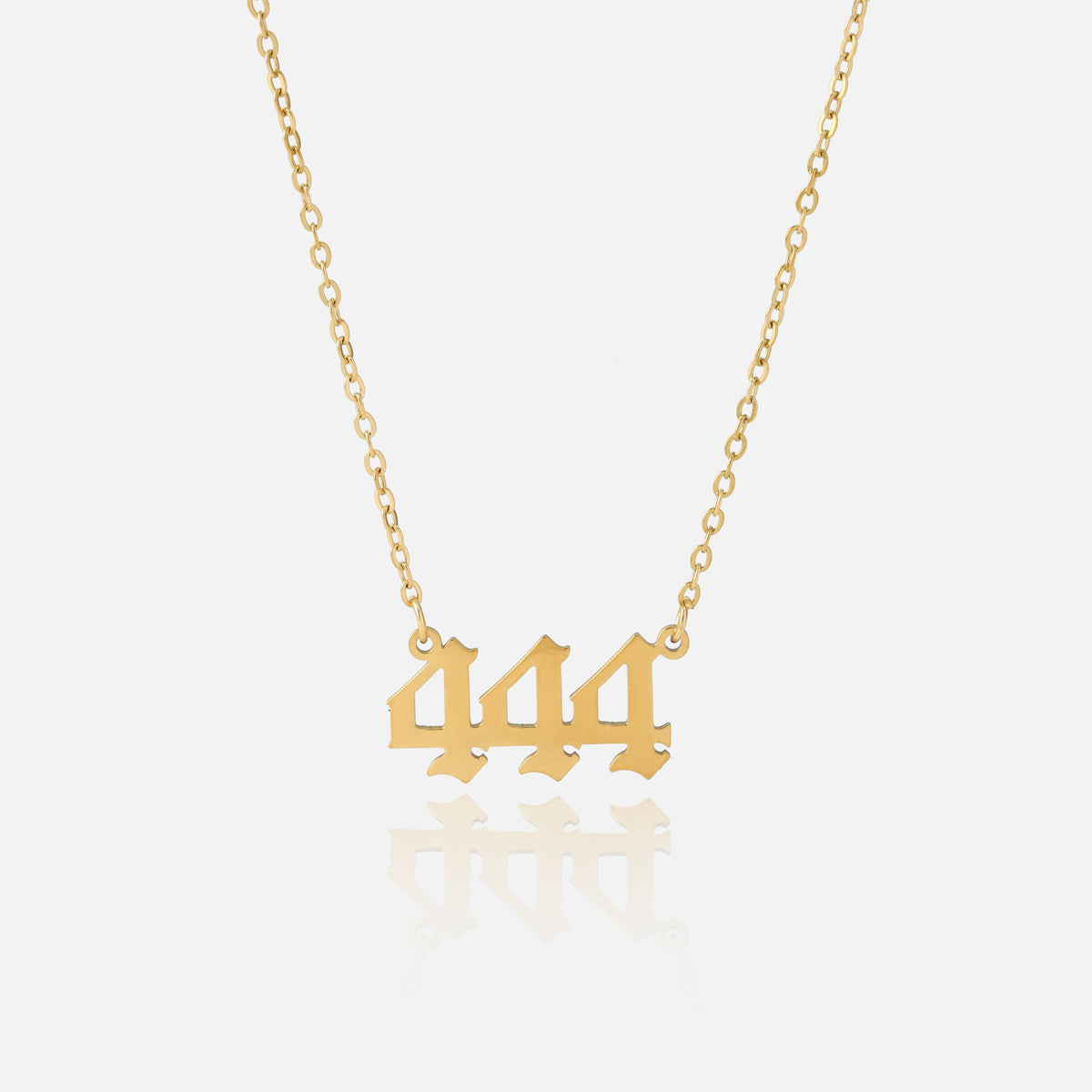 Vintage Angel Numbers Necklace by Arley London — view 5