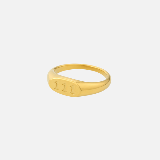 Angel Numbers Ring by Arley London — view 1