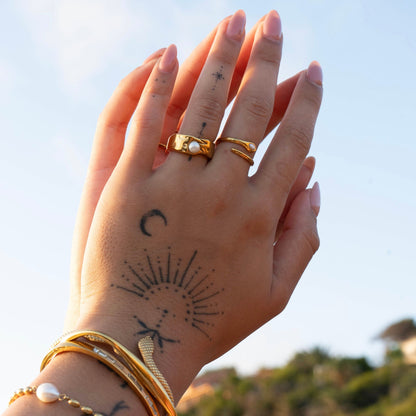 Celeste Ring (Adjustable) by Arley London — view 3