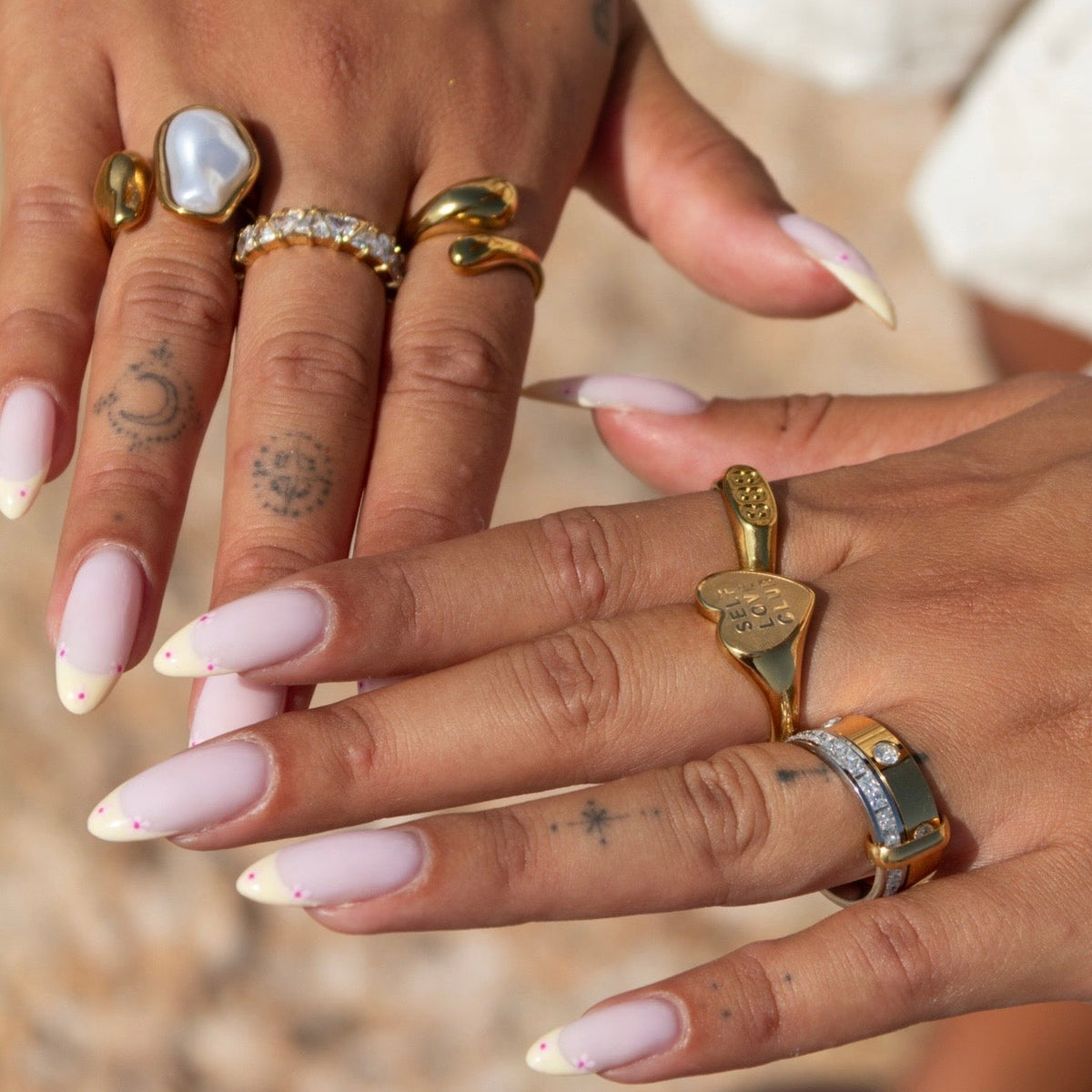 Duo Ring by Arley London — view 4