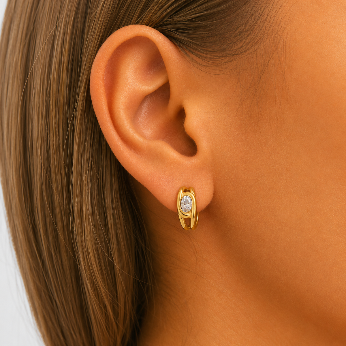 Elara Earrings by Arley London — view 3