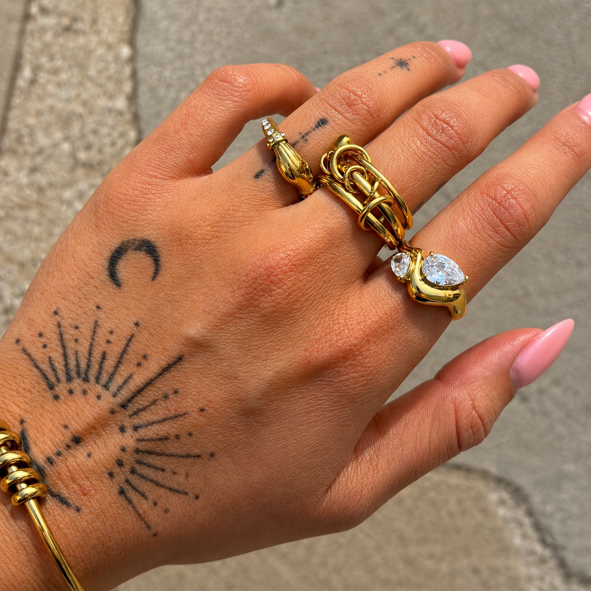 Étrea Ring (Adjustable) by Arley London — view 3