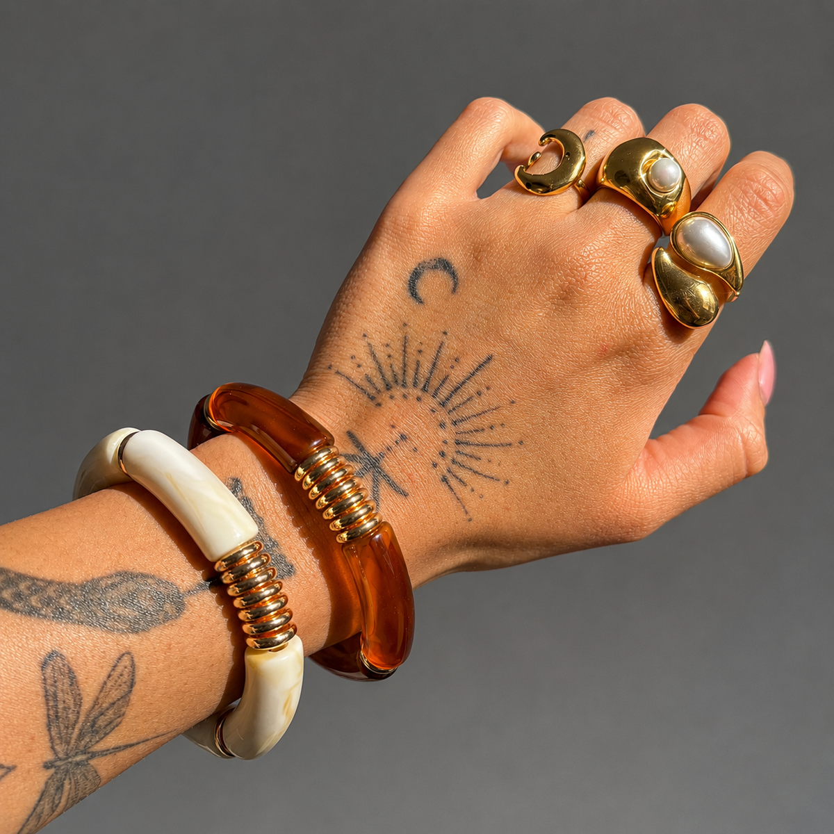 Ivéra Bracelet (Set) by Arley London — view 3
