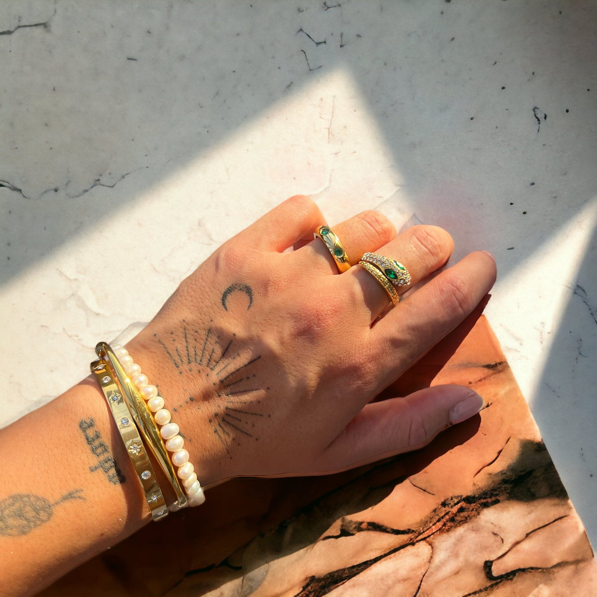 Leila Ring by Arley London — view 3