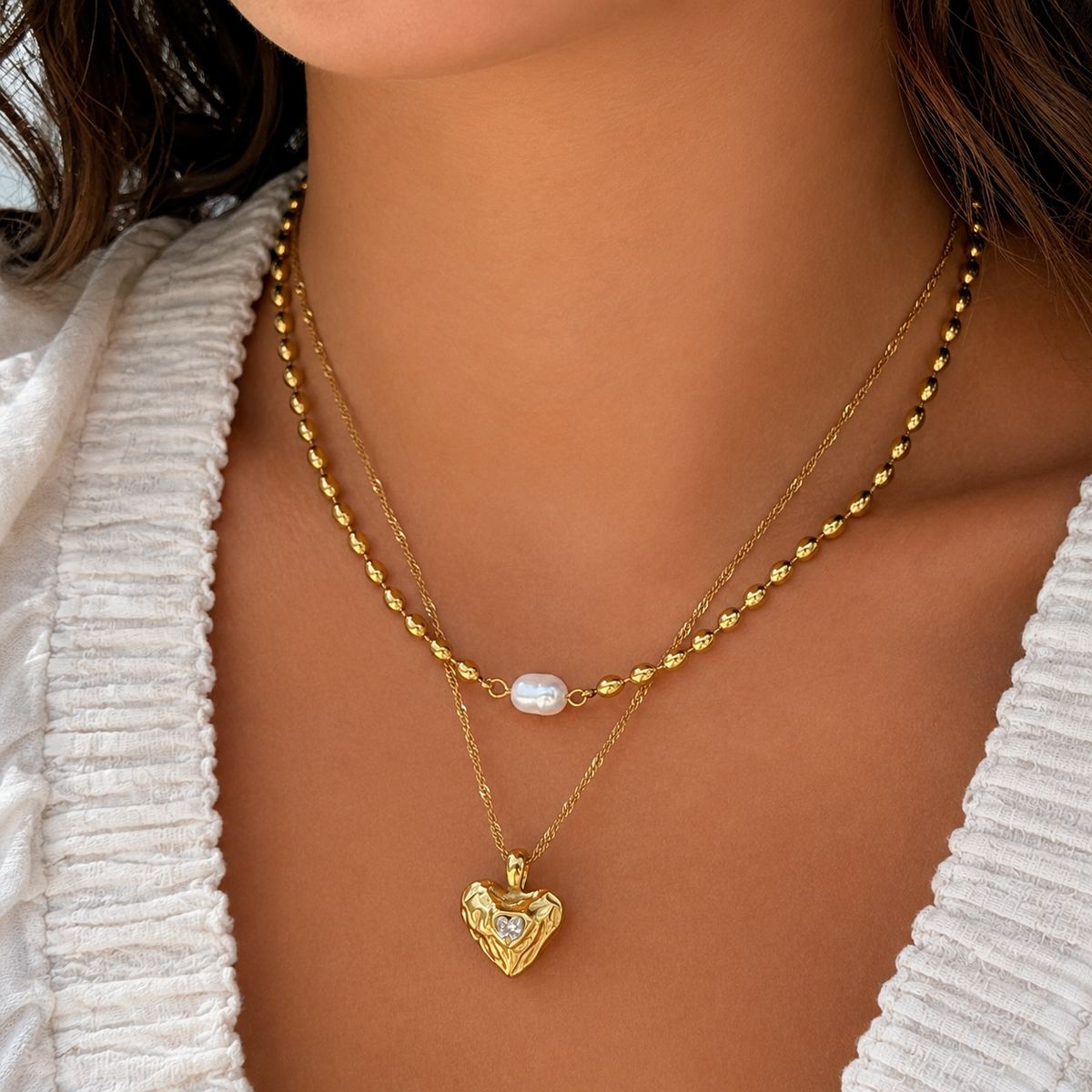 Lugia Necklace by Arley London — view 3
