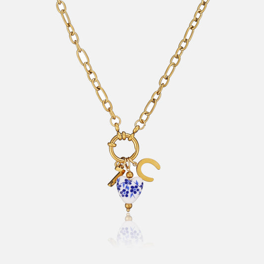 Luvia Necklace by Arley London — view 1