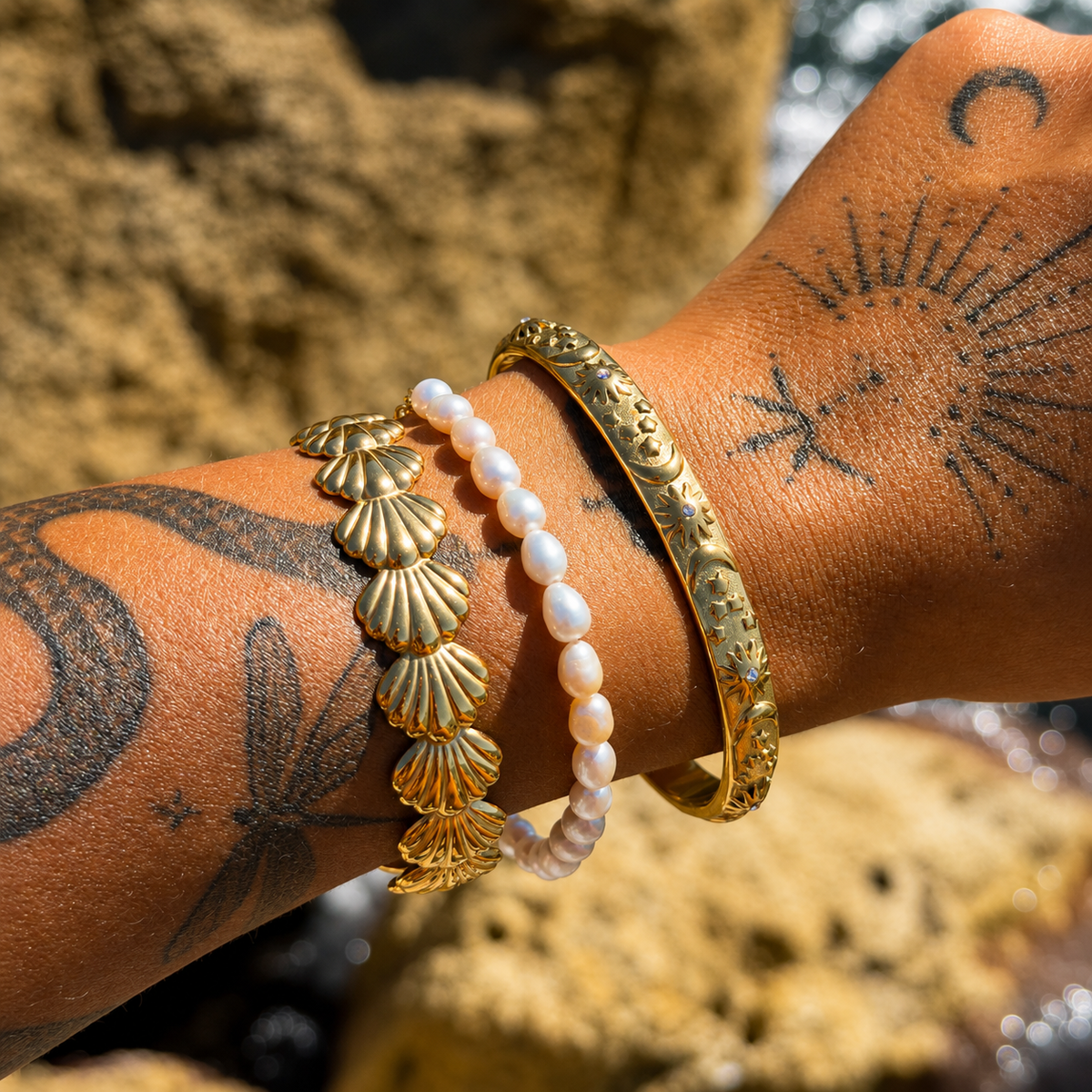 Nerina Bracelet by Arley London — view 3
