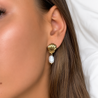 Oceana Earrings by Arley London — view 3