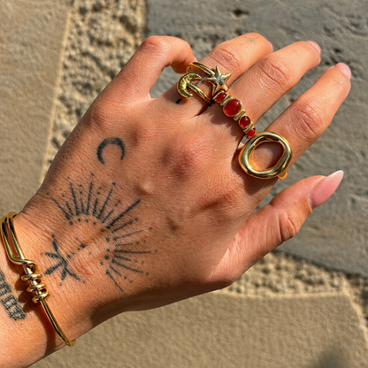 Olia Ring by Arley London — view 3