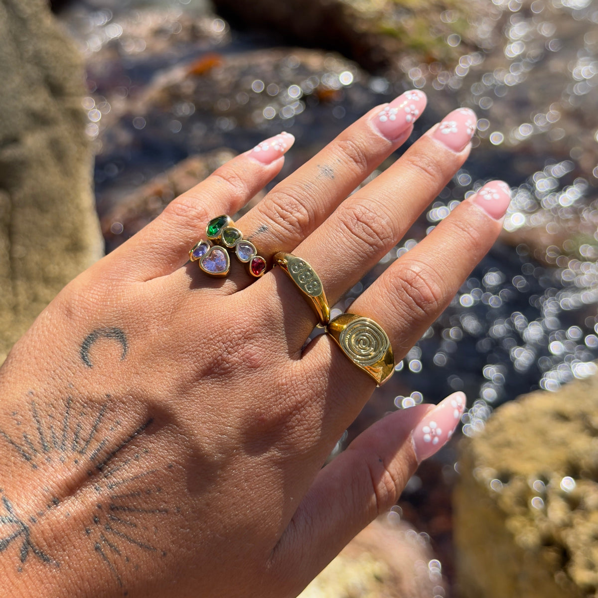 Oraya Ring by Arley London — view 3