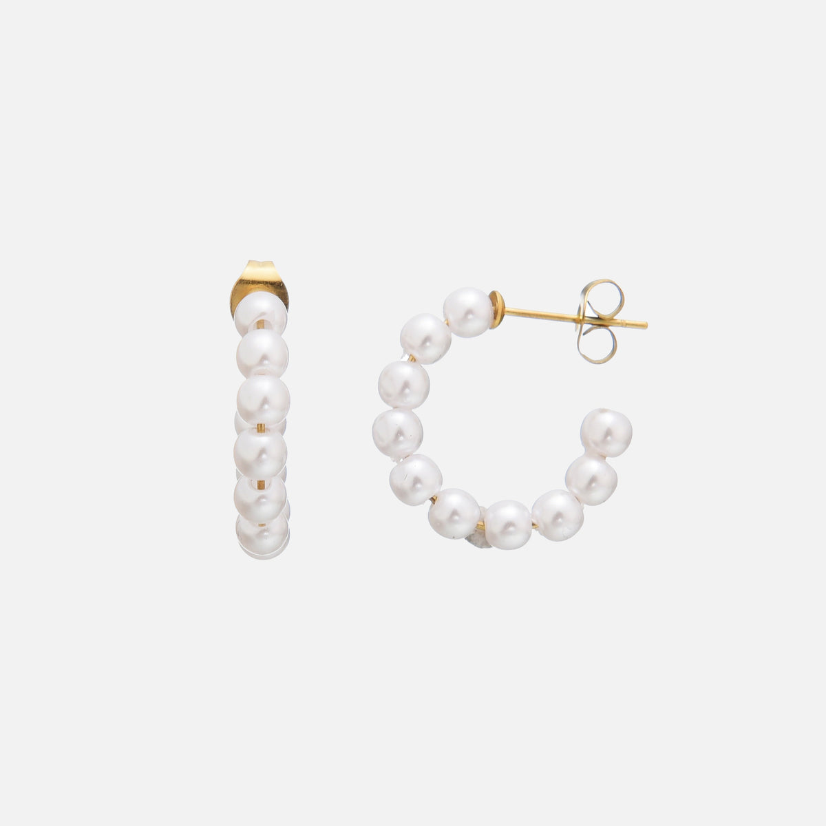 Pearl Earrings by Arley London — view 1
