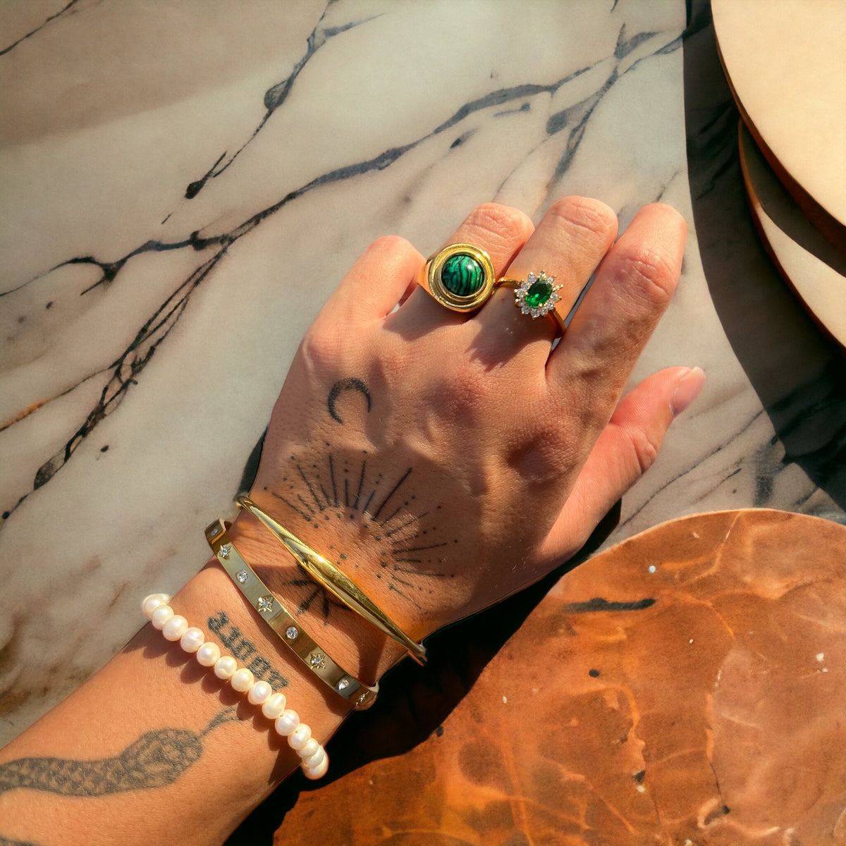Saffron Ring by Arley London — view 3