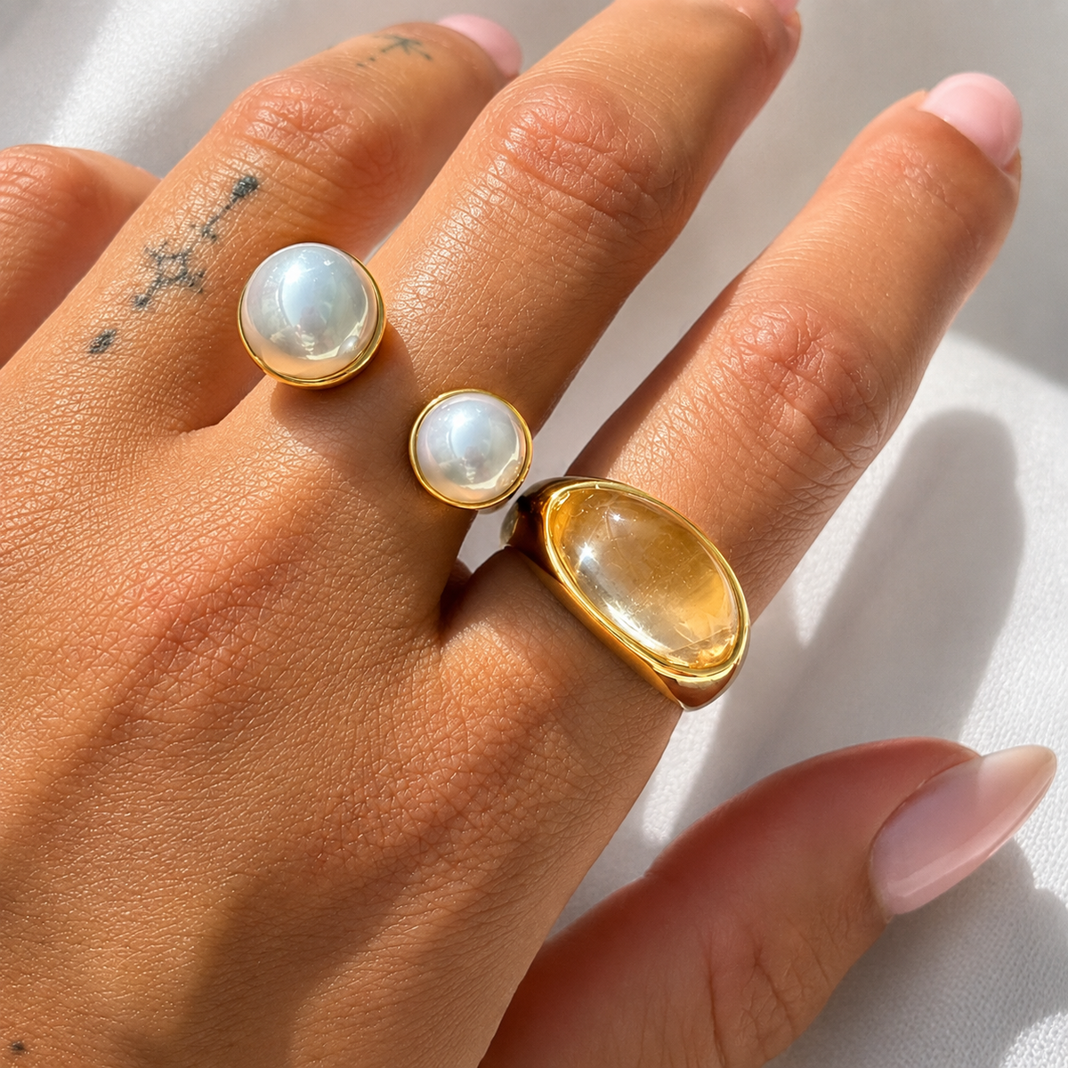Serene Ring by Arley London — view 3