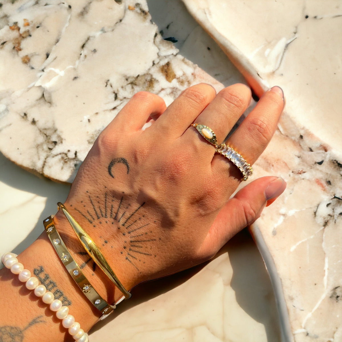 Skyla Ring by Arley London — view 3