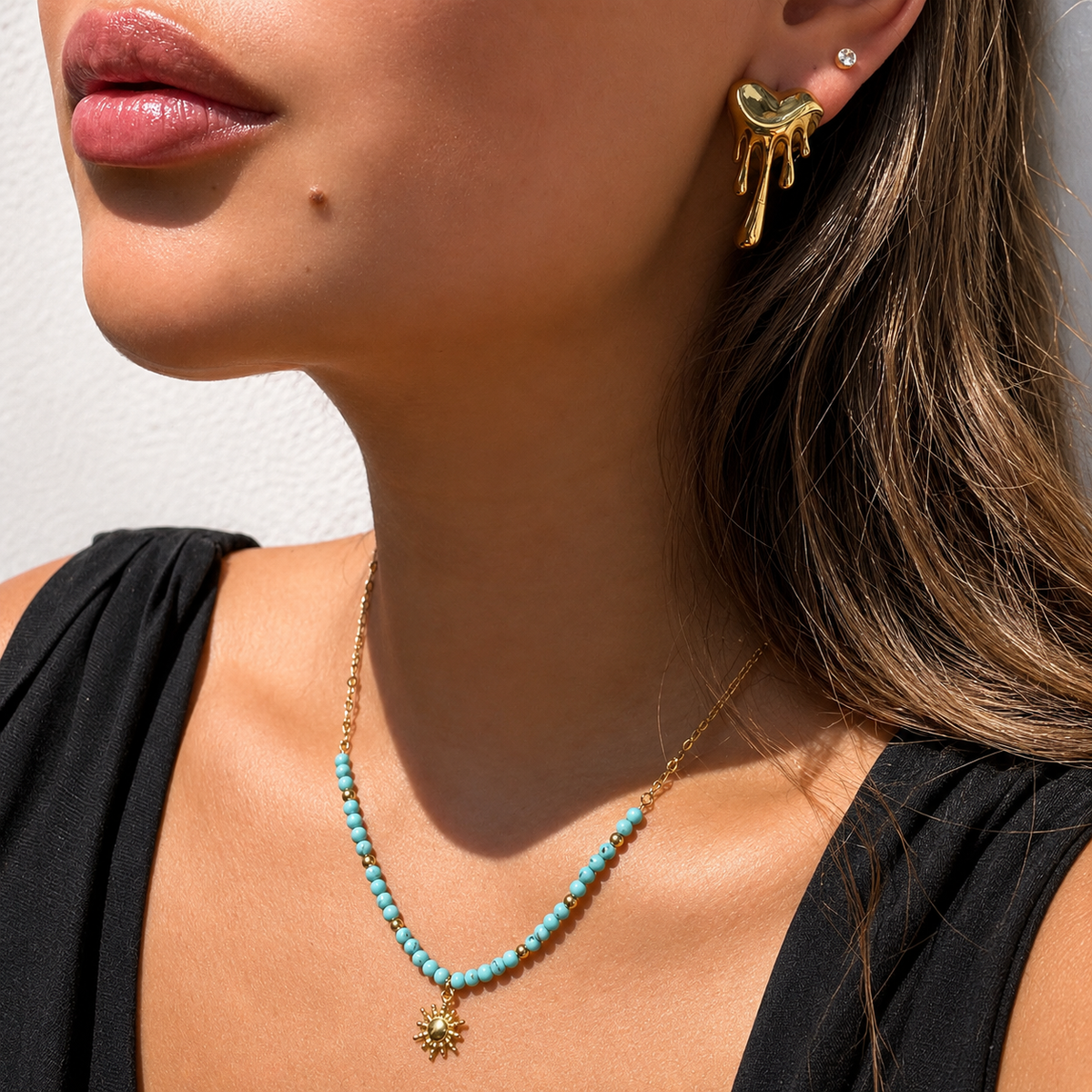Solara Necklace by Arley London — view 3