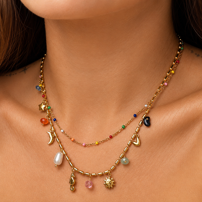 Soleya Necklace by Arley London — view 3